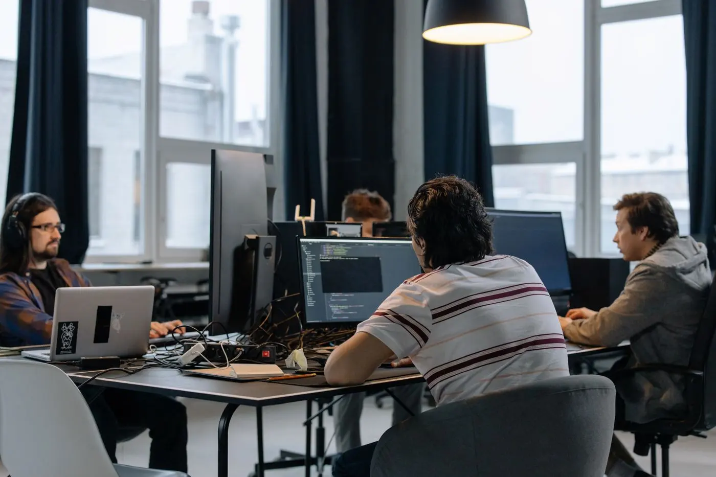 Entwicklerteam im Büro