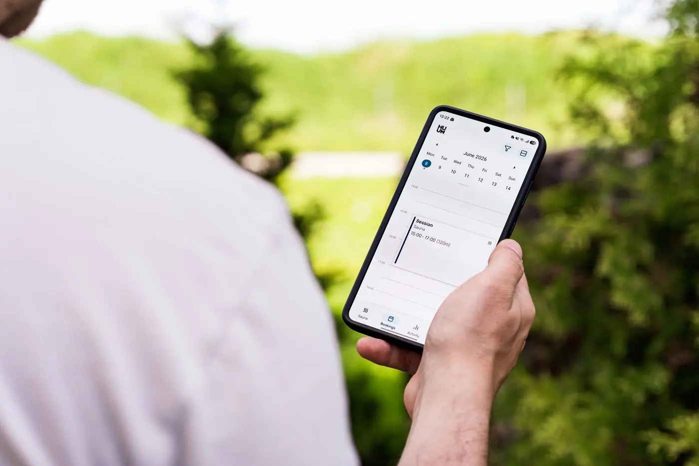 Terminkalender auf einem Smartphone